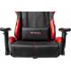 Кресло игровое Бюрократ VIKING 5 AERO RED черный/красный искусственная кожа. Фото товара с разных ракурсов.